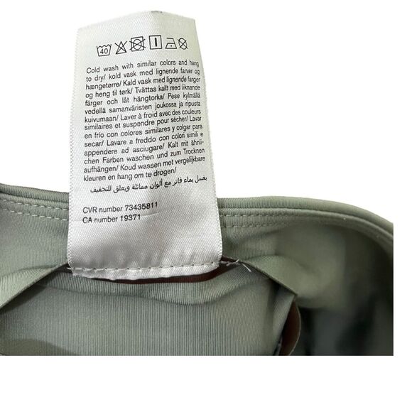 Girlfriend Collective High Waist Cropped Leggings Green Compressive Women’s S - Picture 10 of 11